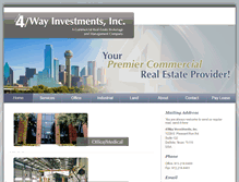Tablet Screenshot of 4wayinvestments.com